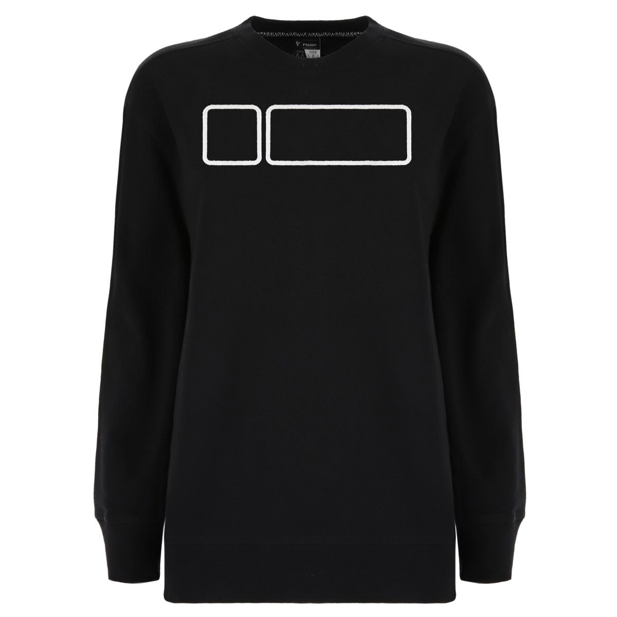 (S9UGES1-N) UNISEX COTTON SWEATSHIRT WITH A FREDDY NO-LOGO vergroot