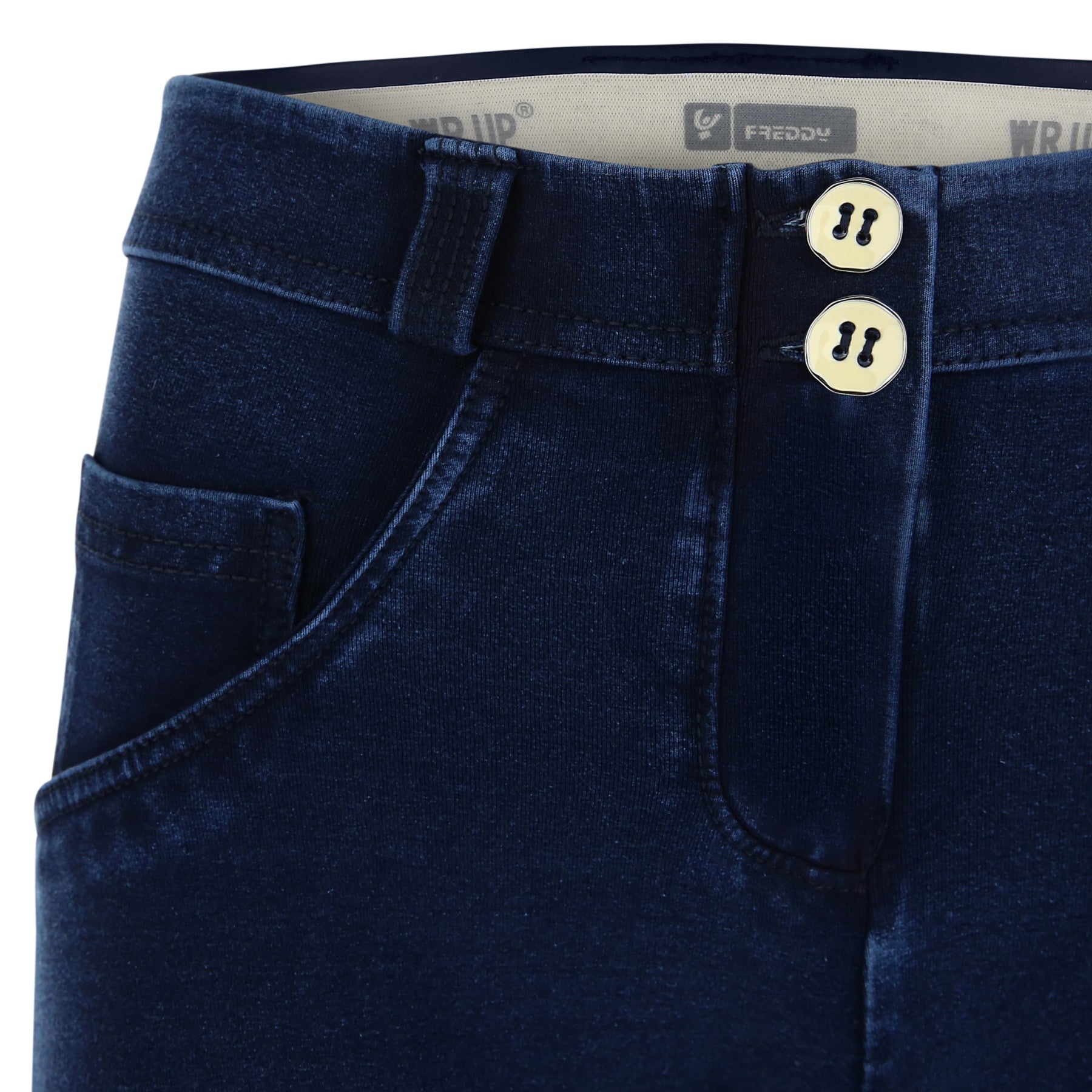 (WRUP11RC002ORG-J0Y) Blauwe WR.UP® Flared Jeans met een Regular Waist