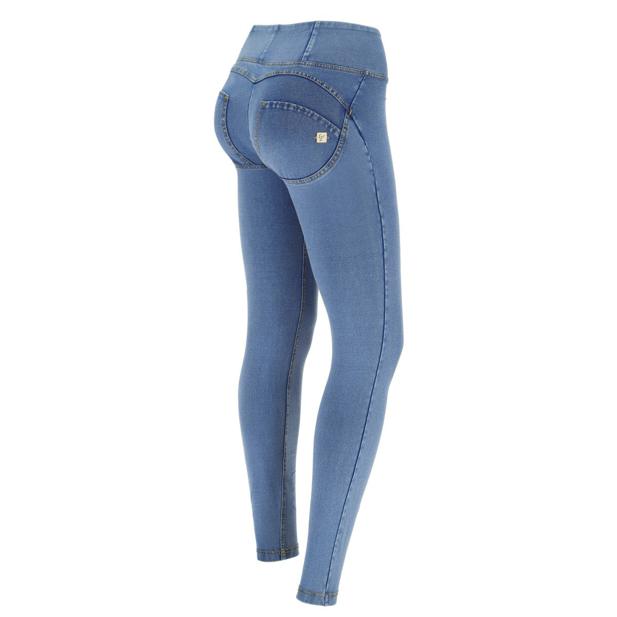 (WRUP2HC002ORG-J4Y) Look denim WR.UP® avec haute taille en Ritssluiting agrandi
