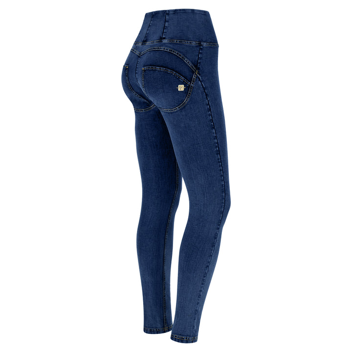 (WRUP1HS275-J0Y) Soft Tencel Denim WR.UP® met Hoge Taille en Ritssluiting