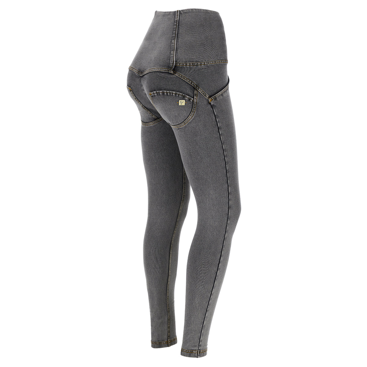 (WRUP2BHC002ORG-J3Y) Denim Look WR.UP® avec haute taille et boutonnière agrandi