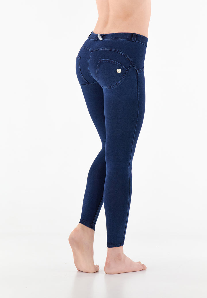 (WRUP2RC002ORG-J0B)  Blauwe WR.UP® Regular Waist in Denim Look