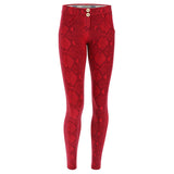 (WRUP2RS129-R111G) SNAKE PRINT SUPER SKINNY WR.UP® SHAPING TROUSERS