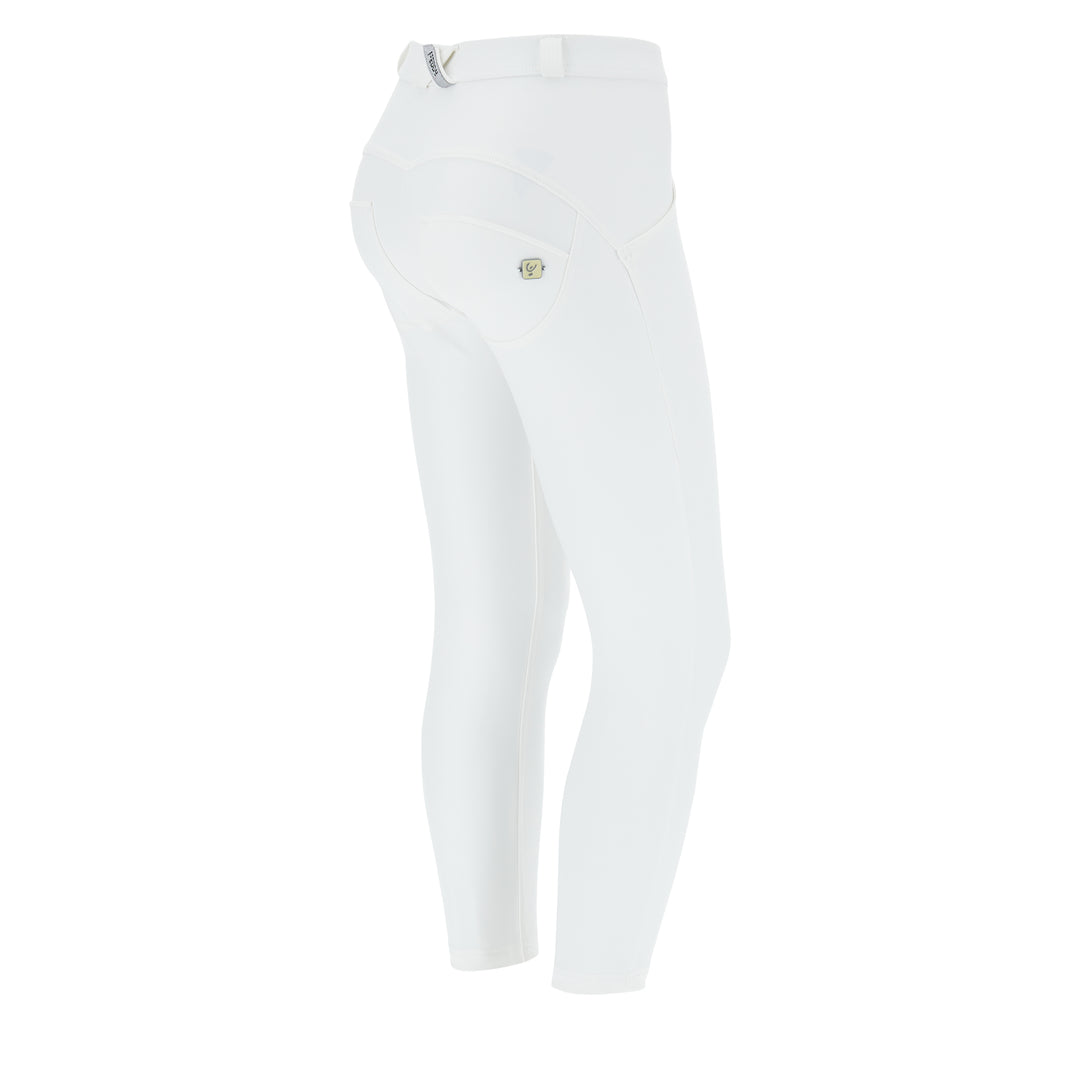 (WRUP4RC006PREC-W) Leather Look Regular Waist WR.UP® in Enkel Lengte