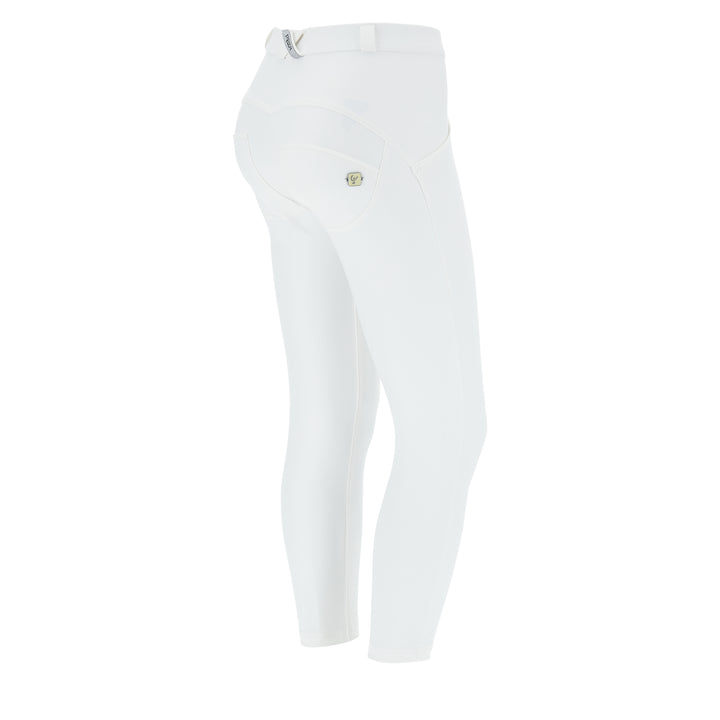 (WRUP4RC006PREC-W) Leather Look Regular Waist WR.UP® in Enkel Lengte