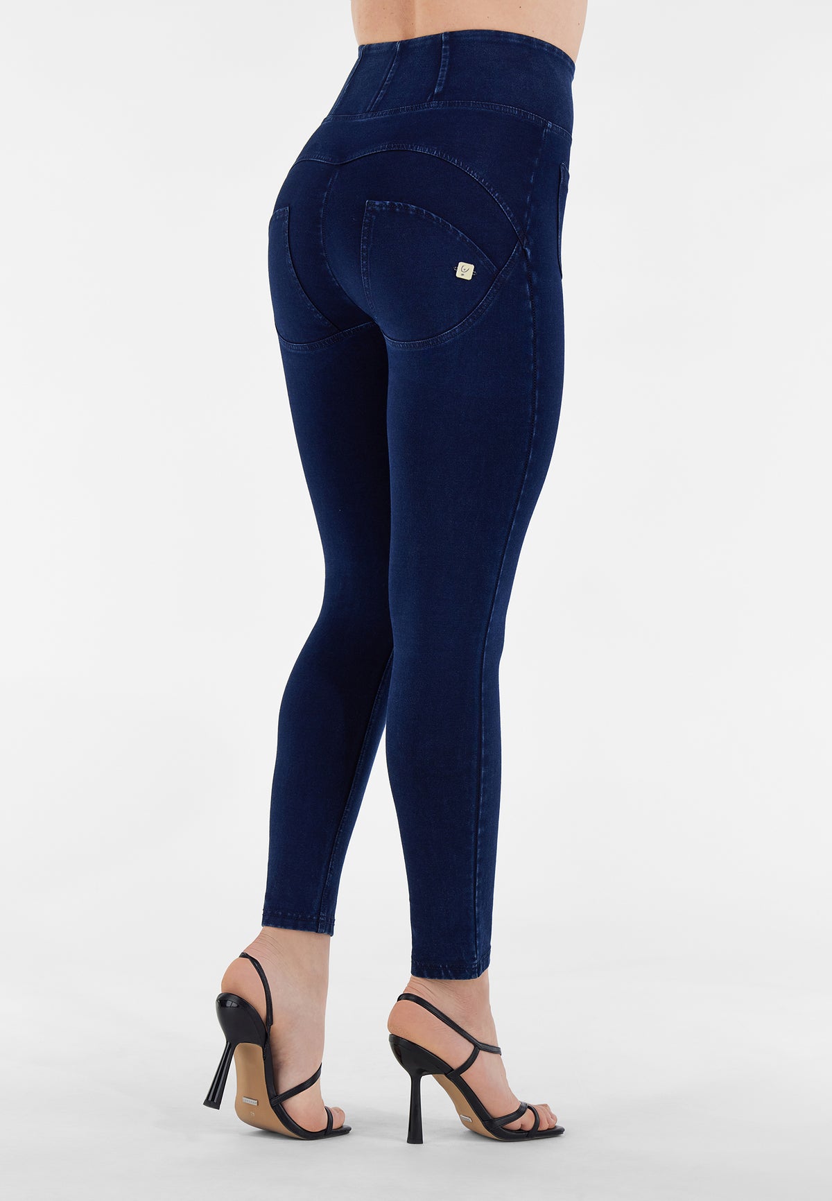 (WRUP4SHS224-J0B)WR.UP® Jeggings With Super High Waist And Patch Pockets vergroot