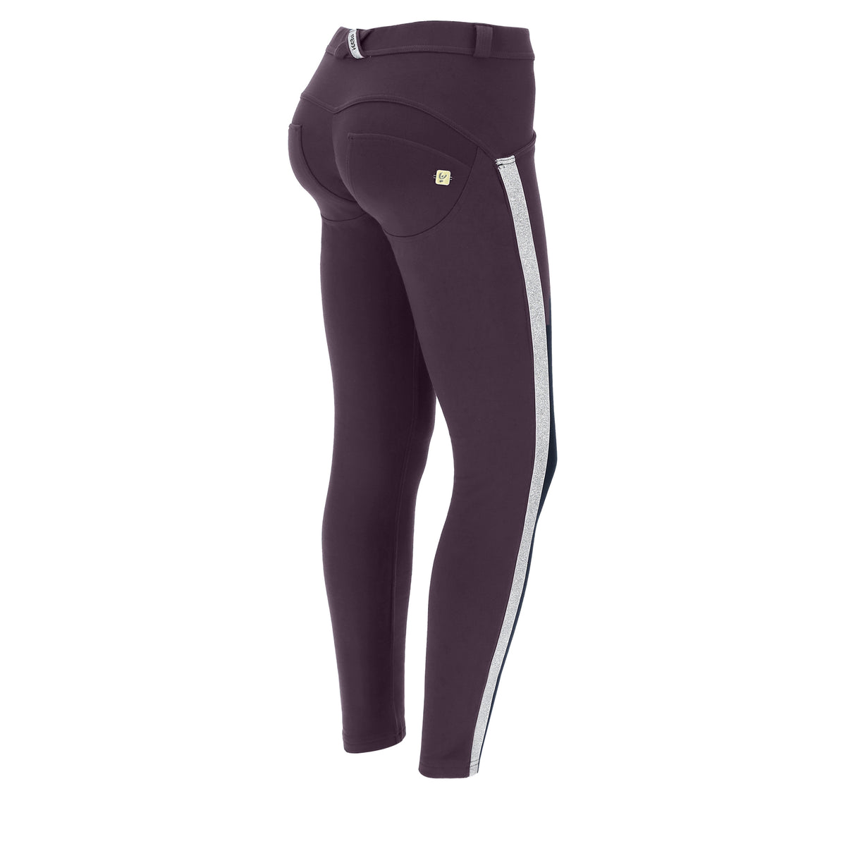 (WRUP5RF019-E41) ANKLE-LENGTH SHAPING WR.UP® SKINNY TROUSERS WITH GLITTER BANDS enlarged
