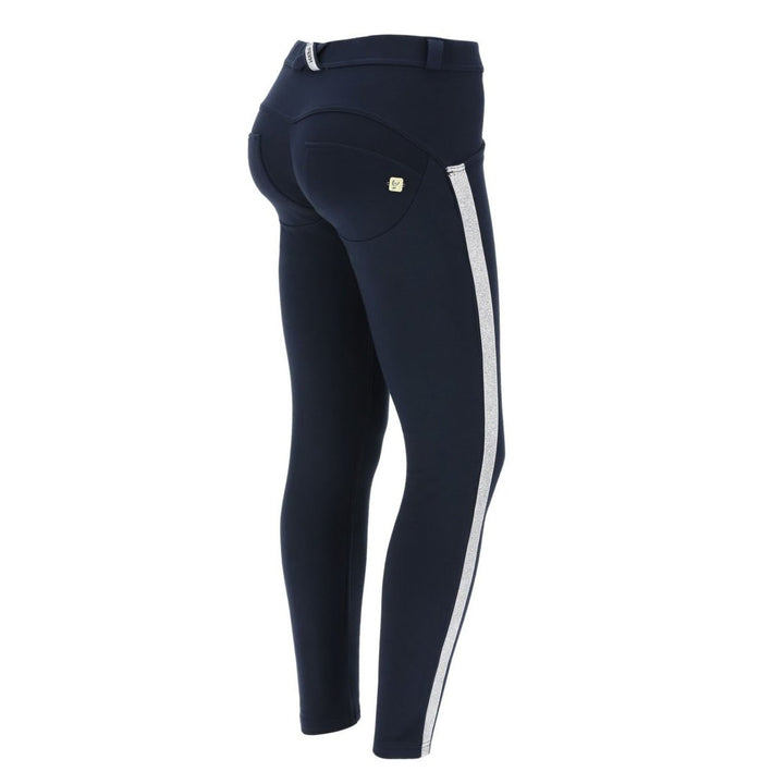 (WRUP5RF019-B94) ANKLE-LENGTH SHAPING WR.UP® SKINNY TROUSERS WITH GLITTER BANDS