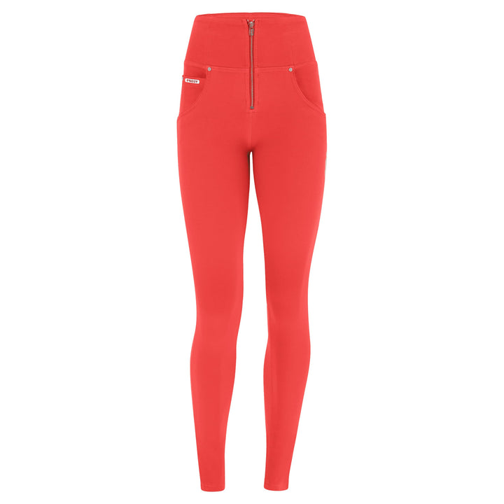 (WRUPSNUG1HC017-R125) Woven Denim WR.UP® Jeans met Hoge Taille