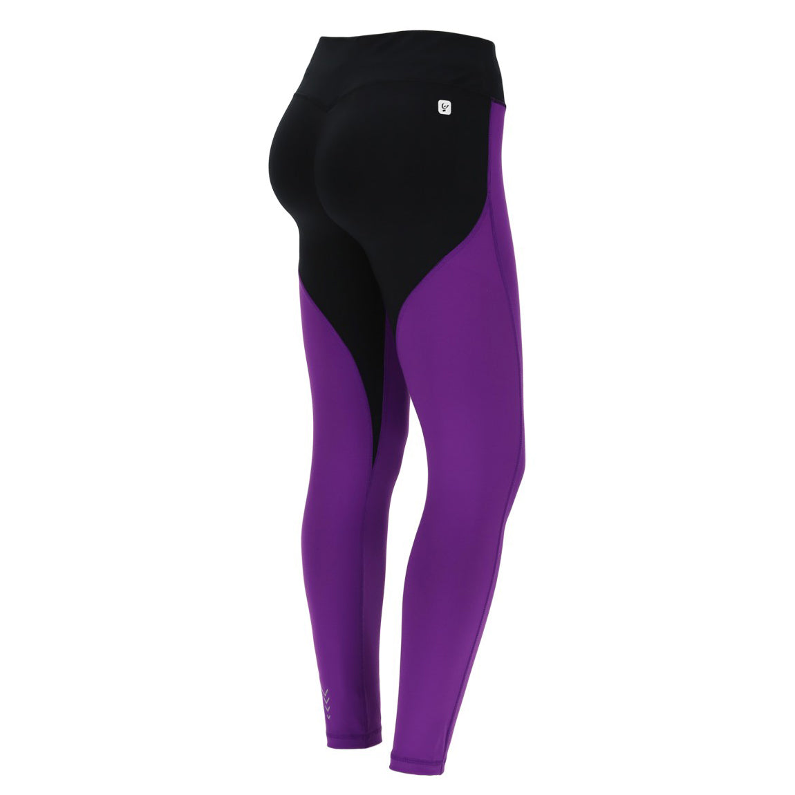 (WS5RC004B-E52N)COLOUR-BLOCK SHAPING WR.UP® FITNESS LEGGINGS IN D.I.W.O.® FABRIC